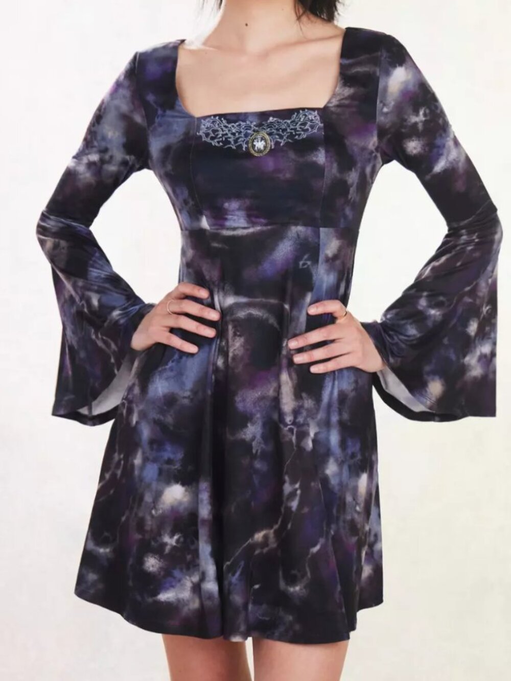 Her Universe Agatha WandaVision Tie-Dye Witch Dress